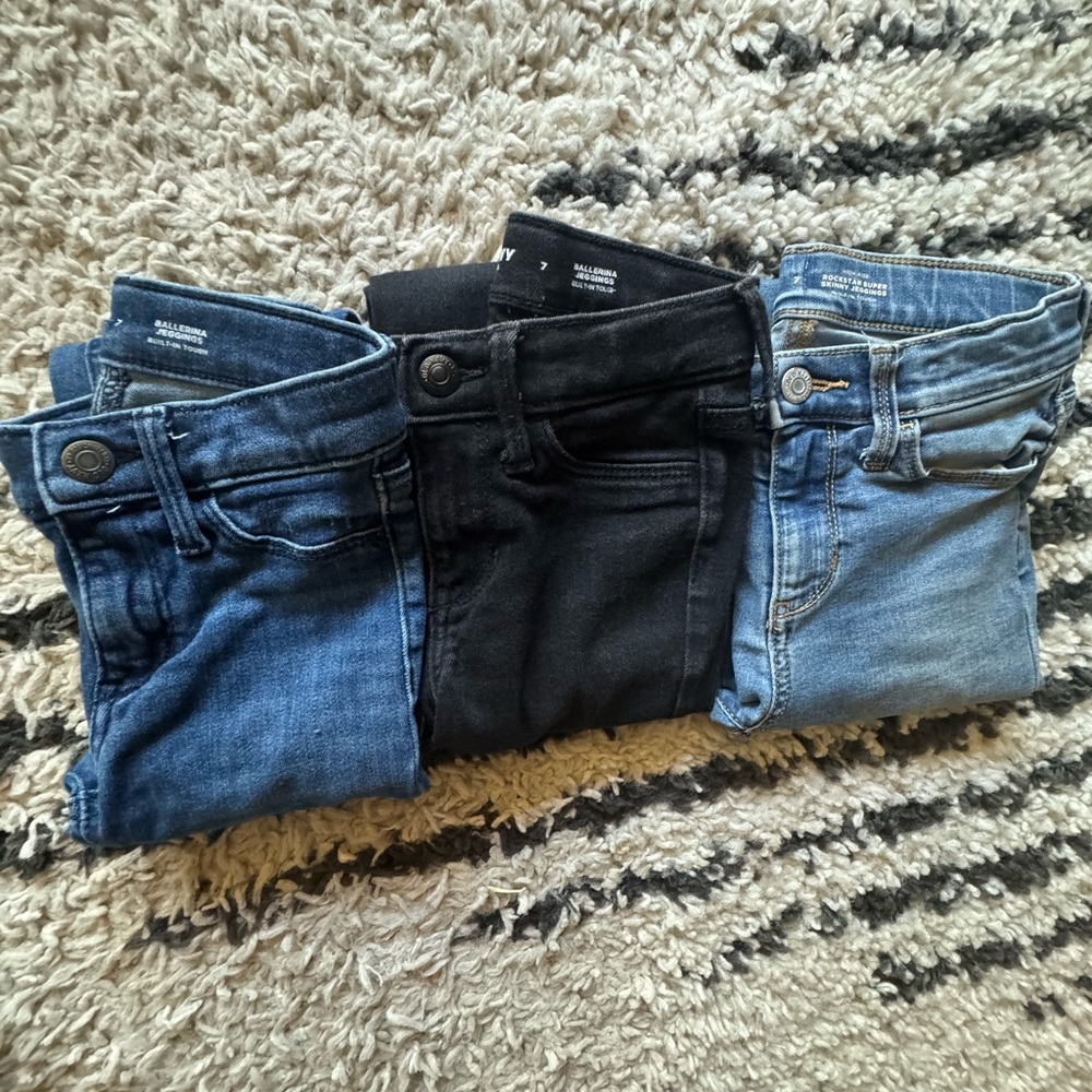 Old Navy Blue and Black Jeans Collection - Picture 3 of 3